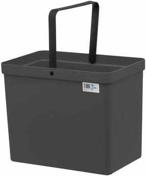 Šiukšliadėžė Nord Clean 295906, pilka sp., 21 l, 29 cm x 36 cm