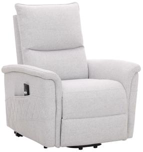 Atlošiamas krėslas Home4you Gianni 14208, pilkas, 86 cm x 84 cm x 106 cm