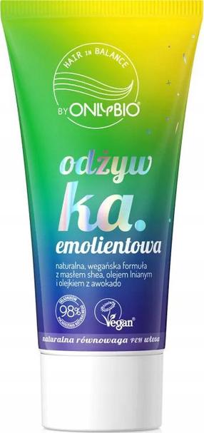Matu kondicionieris Only Bio Hair Balance Emollient Shea Butter, 50 ml