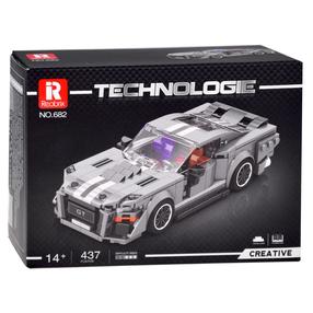 Konstruktors, automašīna Creative Technologie ZA5783, 437 gab., pelēka krās.