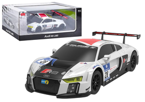  Rc automobilis Rastar Audi R8 LMS, 1:24, balta sp./juoda sp.