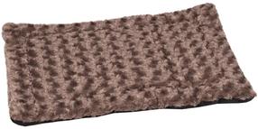 Gyvūno guolis Flamingo Cuddly Flat Rectangle 518933, pilkai ruda sp., 70.5 x 41.5 x 2 cm