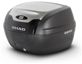 Nuimama bagažinė Shad D0B40200, sidabro sp./juoda sp.