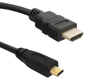Vads Qoltec HDMI Micro - HDMI HDMI male, Micro HDMI male, 3 m, melna krās.