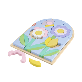 Edukacinė dėlionė Mattel Fisher Price Flower, įvairių spalvų, 38 vnt.
