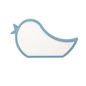 Stalinis šviestuvas Candellux Lighting IQ Kids Bird, LED, 12W, balta sp./mėlyna sp.