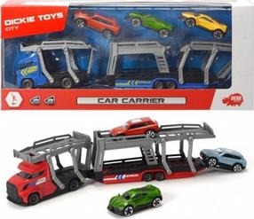 Automobilių transporteris Simba Dickie Toys City Car Carrier 729266, įvairių spalvų/(spalva/dizainas parenkami atsitiktine tvarka)