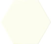Plaadid, keraamiline Tubadzin Burano White Hexagon PS027150110-0125-1-041, 11 cm x 12.5 cm, valge v.