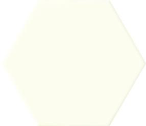 Plytelės, keraminės Tubadzin Burano White Hexagon PS027150110-0125-1-041, 11 cm x 12.5 cm, balta sp.
