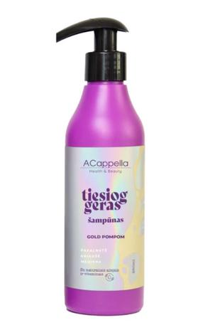 Šampoon Tiesiog geras Gold Pompom, 250 ml