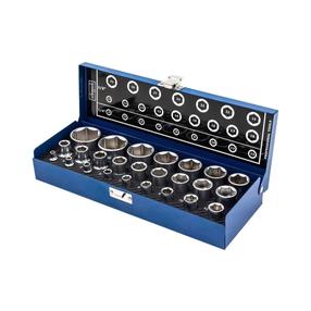 Набор насадок Scheppach SCH-50121G, 4 - 32 мм, 1/4", 1/2"
