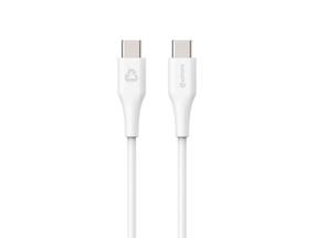 Kaabel Estuff Infinite ES604170, 2 x USB Type-C, 100 cm, valge v.