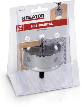 Корона для сверления Kreator KRT100117, 7.6 см