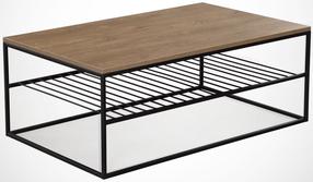 Kafijas galdiņš Kalune Design Etna Caucasian Oak, brūna krās., 95 cm x 55 cm x 43 cm