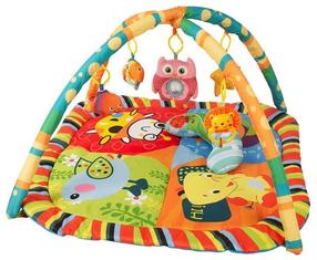 Tegevusmatt BabyTrold Happy Space, ⌀ 81 cm, mitmevärviline