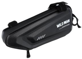 Dviračio krepšys Wildman Triangle Bag, etileno vinilacetatas (eva)/poliuretanas, juoda sp.