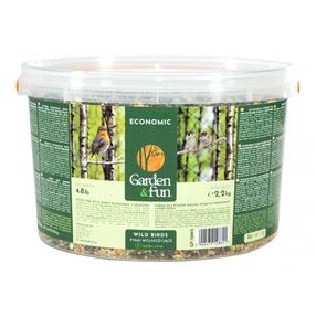 Сухой корм Garden&Fun Economic 2999, для диких птиц, 2.2 кг