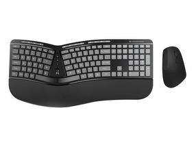 Belaidis klaviatūros ir pelės komplektas Conceptronic ORAZIO02US Ergo Kit, Anglų (US), juoda sp.