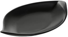 Servēšanas šķīvis Ambition Salsa, 22 cm x 2.4 cm, 13 cm, Melna krās.