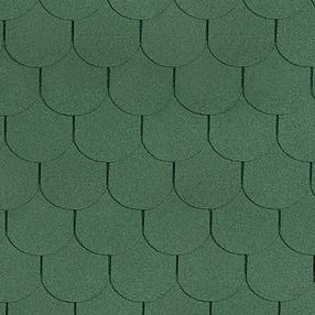 Bituminės čerpės Timbela B-GREEN, žalia sp.