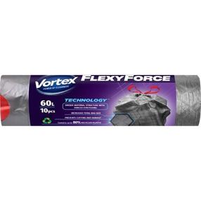 Atkritumu maisi Vortex Flexy Force, 60 l, 10 gab.