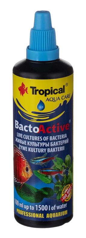 Akvārija kopšanas līdzeklis Tropical Bacto-Active, 0.1 l