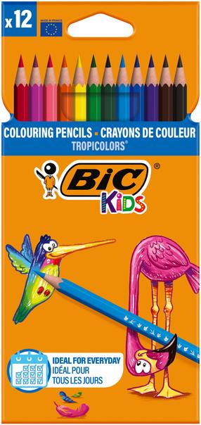 Spalvoti pieštukai Bic, 832566, 12 vnt.