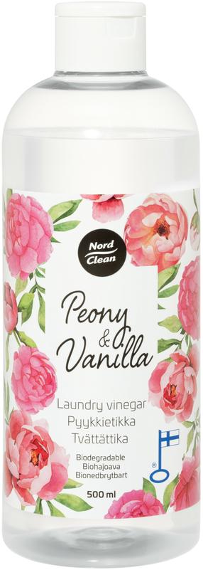 Смягчитель для белья Nord Clean Peony & Vanilla, жидкий, 0.5 л