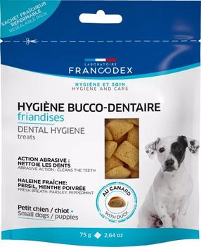 Skanėstas šunims Francodex Dental Hygene, antiena, 0.075 kg