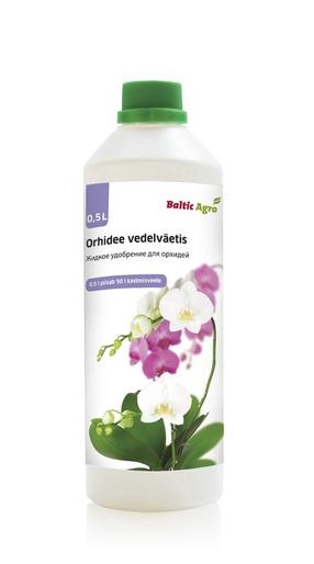 Vedelväetis orhideedele Baltic Agro, vedel, 0.5 l