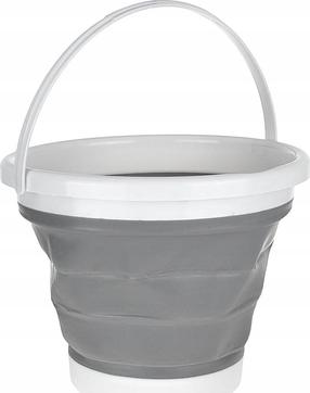 Kokkupandav ämber Geko G02633, plastik/silikoon, 10 l, hall v.