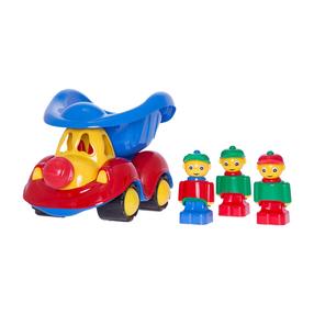 Rotaļu kravas automašīna K3 139, zila krās./sarkana krās./dzeltena krās.