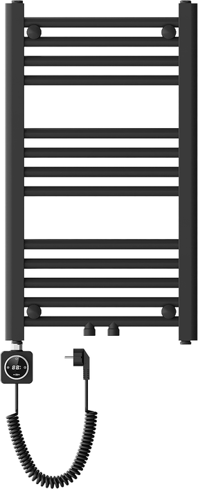 Elektriline rätikuradiator Mexen Mars, must v., 40 cm x 70 cm, 300 W