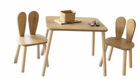 Vaikų kambario baldų komplektas Kalune Design Bunny, ruda sp.