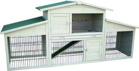 Puur närilistele Flamingo Villa Scandic, 222 cm x 57.5 cm x 100 cm, must v./roheline v./hall v.