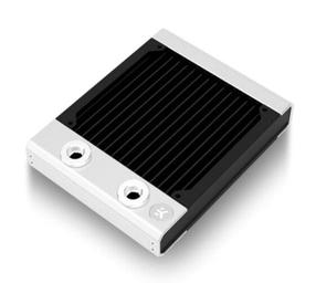 Radiatorius EK Water Blocks EK-Quantum Surface S120 - Black, 16.5 cm, balta sp./juoda sp.