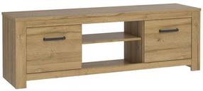 TV staliukas Forte Havanna, ąžuolo sp., 42.2 cm x 161.4 cm x 54.1 cm