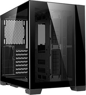 Datora korpuss Lian Li O11 Dynamic Mini Midi-Tower, melna krās.