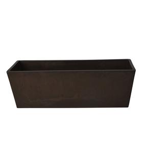 Gėlių vazonas Domoletti 11U55, spw, 55 cm x 20 cm, Ø 55 cm, ruda sp.