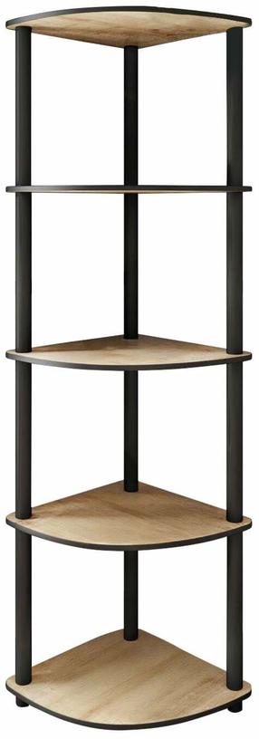 Угловая полка Kalune Design 5 Corner, дубовый цв., 139 см x 34 см x 34 см