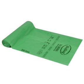 Биоразлагаемые мешки для мусора Biobag, 240 л, 12 шт.