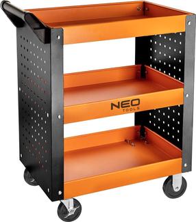 Тележки для инструментов NEO 84-229, 63 см x 39 см x 81 см, черный цв./oранжевый цв.