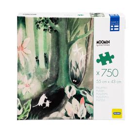 Puzle Martinex Moomin The Great Flood, 55 cm x 43 cm, 750 gab., dzeltena krās.