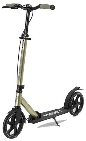 Paspirtukas Frenzy Dual Brake, aukso sp./juoda sp.
