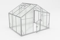 Šiltnamis Gampre Sanus XL-7, polikarbonatas, 2.2 x 2.9 m, 6 mm, skaidri sp.