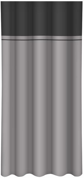 Naktinė užuolaida ZMH-04, pilka sp./grafito sp., 160 cm x 250 cm