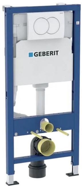 Tualetes rāmis iebūvējamais zemapmetuma Geberit Duofix 150410105, 12 cm x 50 cm