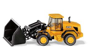 Žaislinis traktorius Siku JCB Wheel Loader 600524, 1:87, juoda sp./geltona sp.