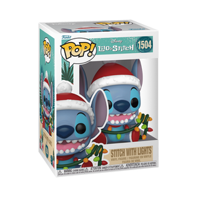 Žaislinė figūrėlė Funko POP! Disney Lilo & Stitch - Stitch 1504, 9 cm, mėlyna sp./raudona sp.