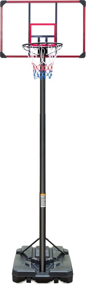 Basketbola statīvs ar bortu un grozu Enero, 225 - 305 cm